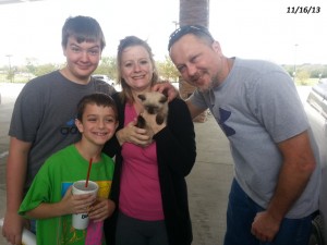 Tracy Smith and Family 11-16-13